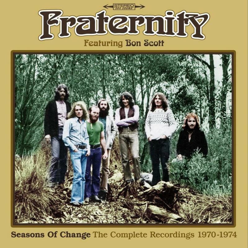 Fraternity - Seasons of Change ~ the Complete Recordings 1970-1974: 3cd Capacity Wallet - Triple Cd