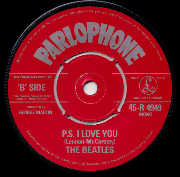 Beatles - Love Me Do - 7 Inch