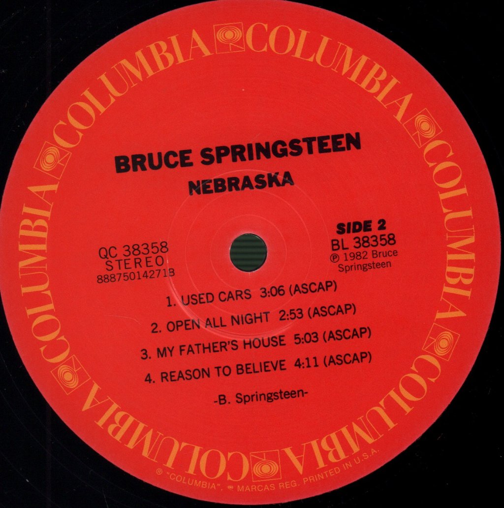 Bruce Springsteen - Nebraska - Lp