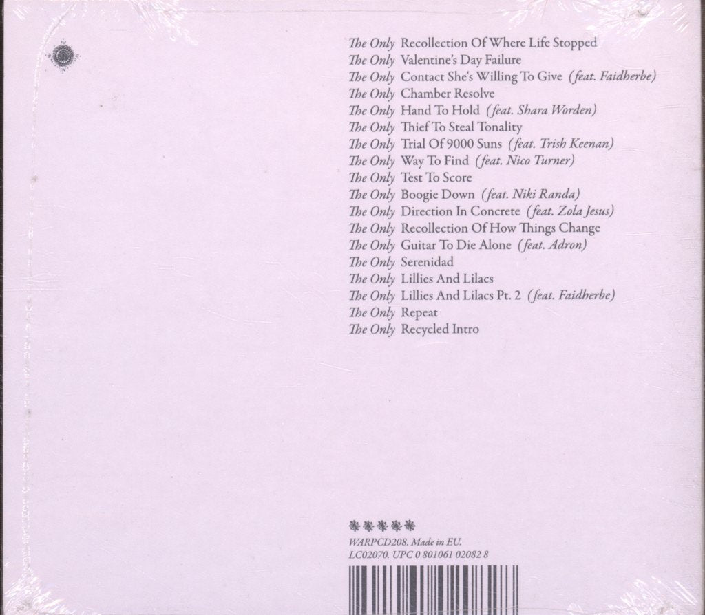 Prefuse 73 - Only She Chapters - Cd