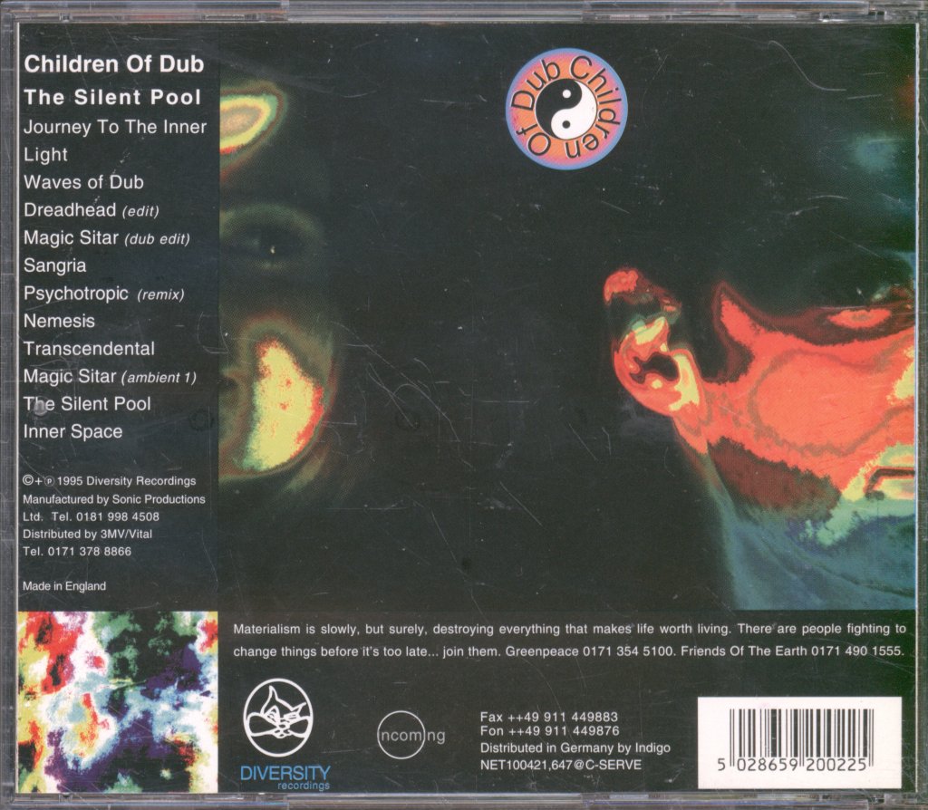 Children Of Dub - Silent Pool - Cd