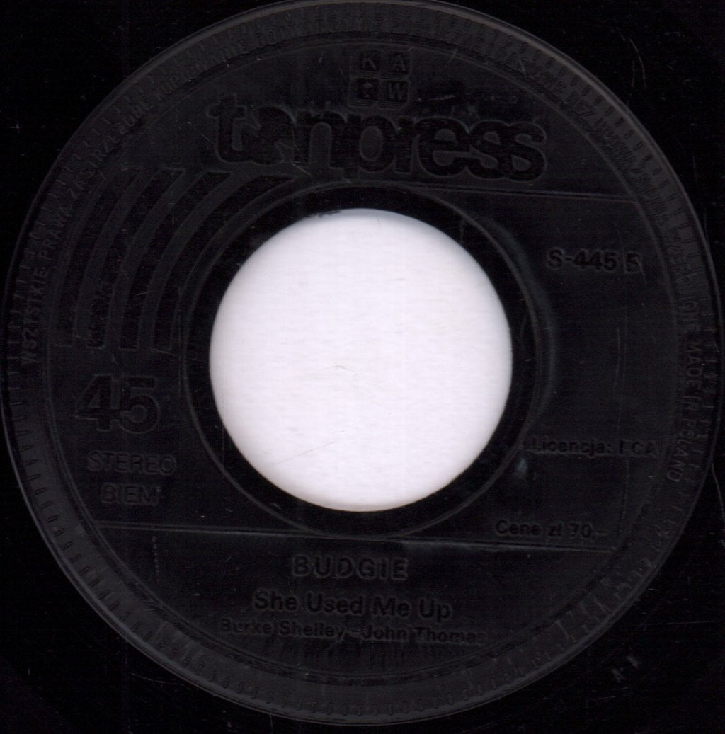 Budgie - I Turned To Stone - 7 Inch
