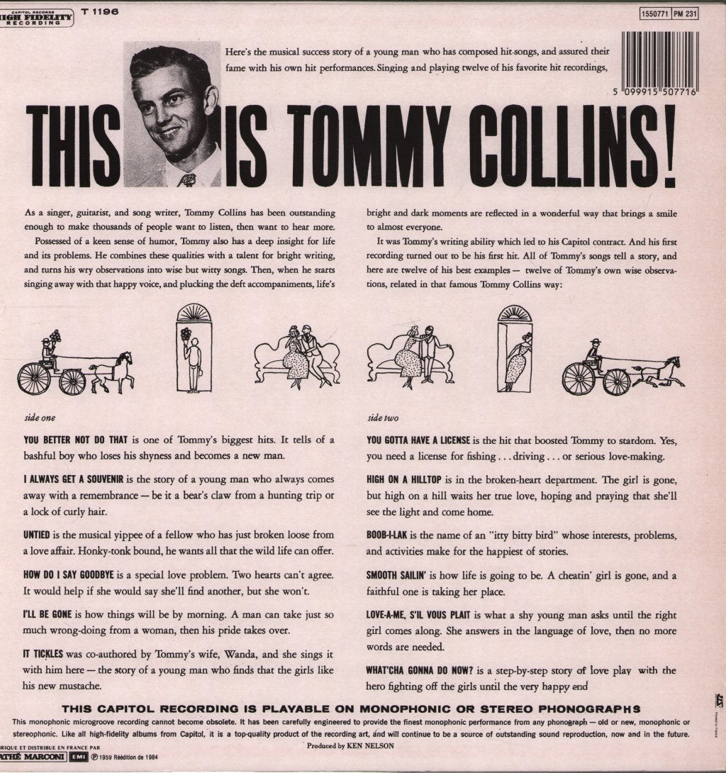 Tommy Collins - This Is Tommy Collins! - Lp