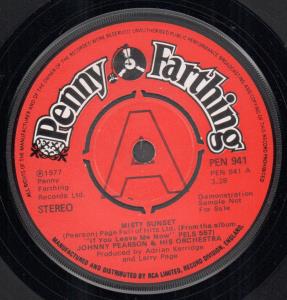 Johnny Pearson And His Orchestra - Misty Sunset - 7 Inch