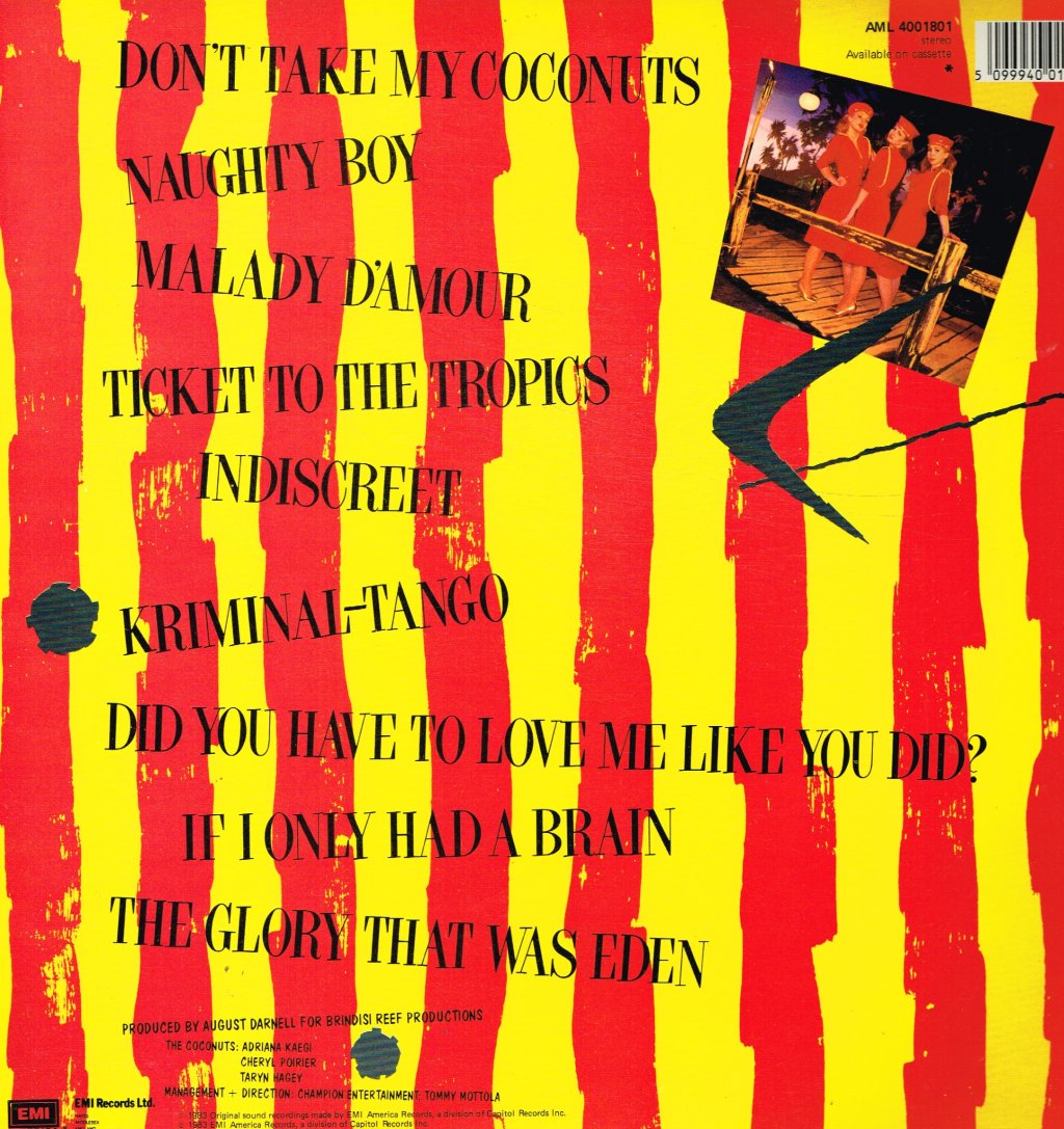 Coconuts - Don't Take My Coconuts - Lp
