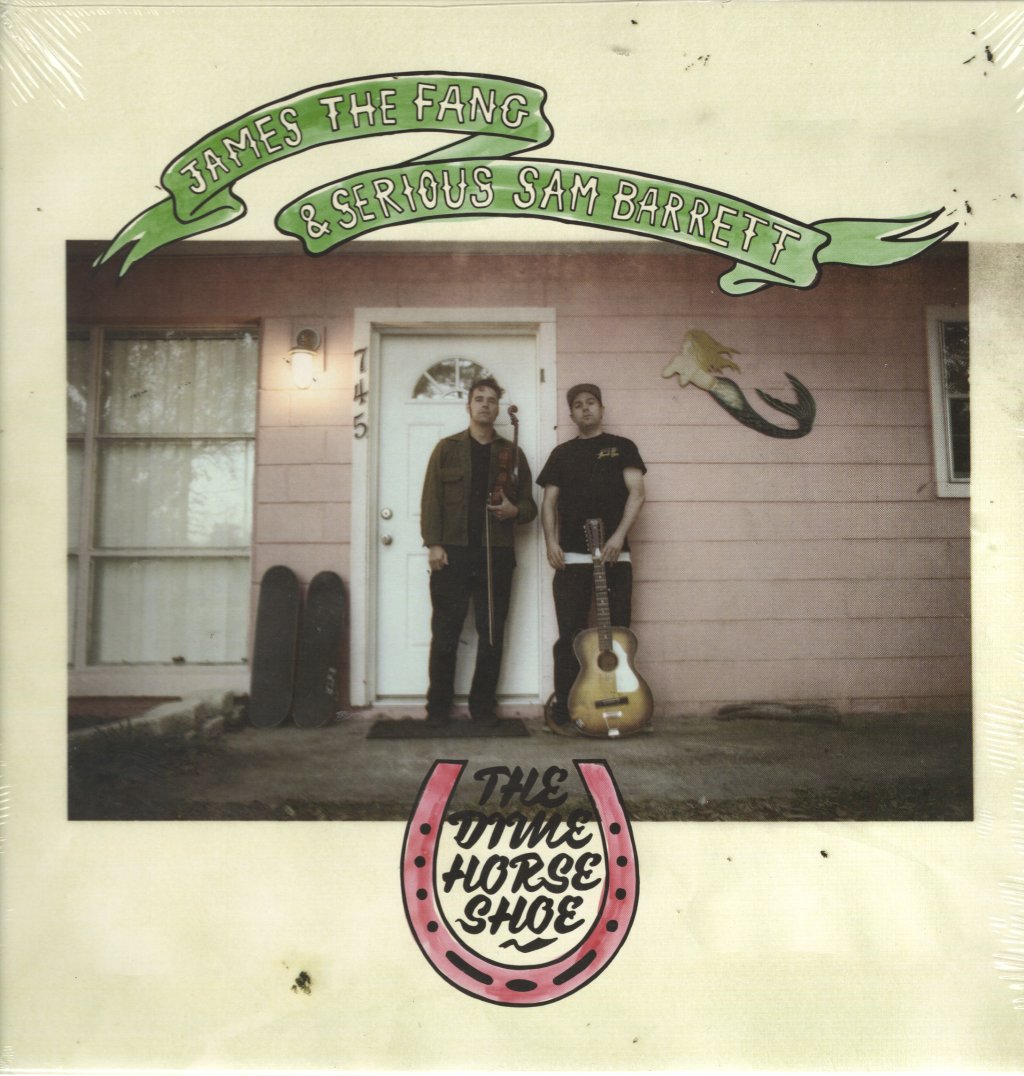 James The Fang And Serious Sam Barrett - Dime Horse Shoe - Lp