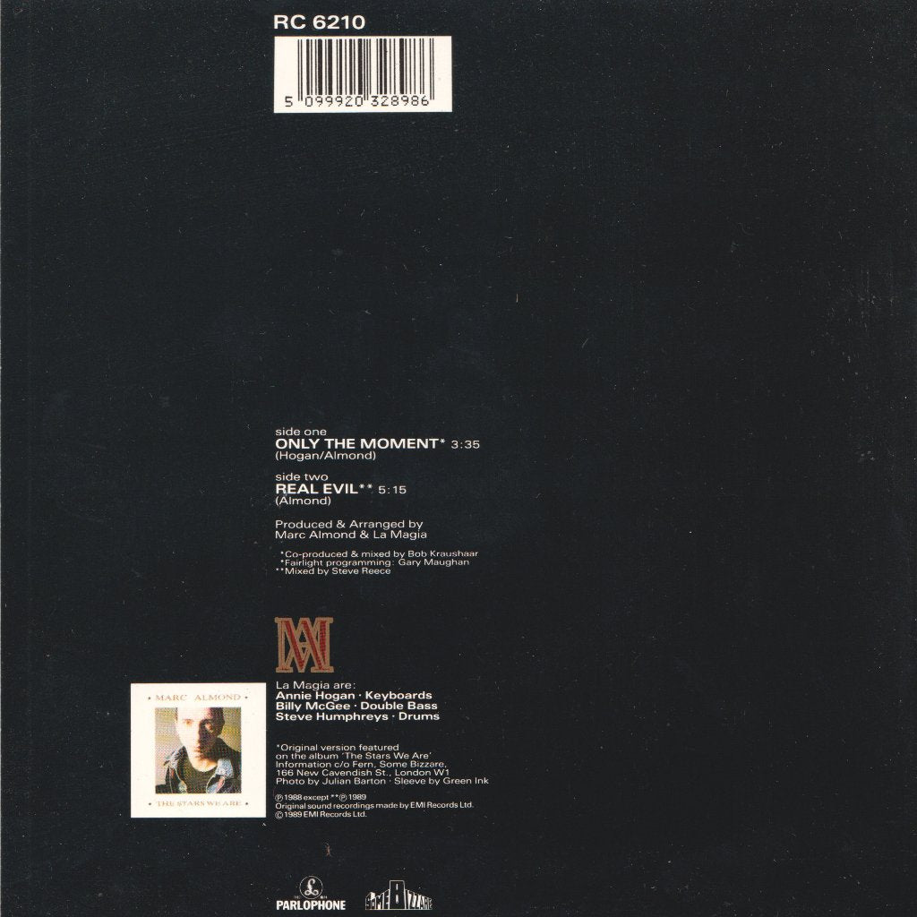 Marc Almond - Only The Moment - 7 Inch
