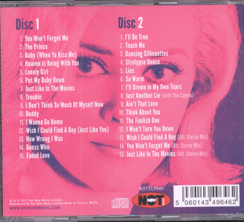 Jackie DeShannon - You Won't Forget Me - Double Cd