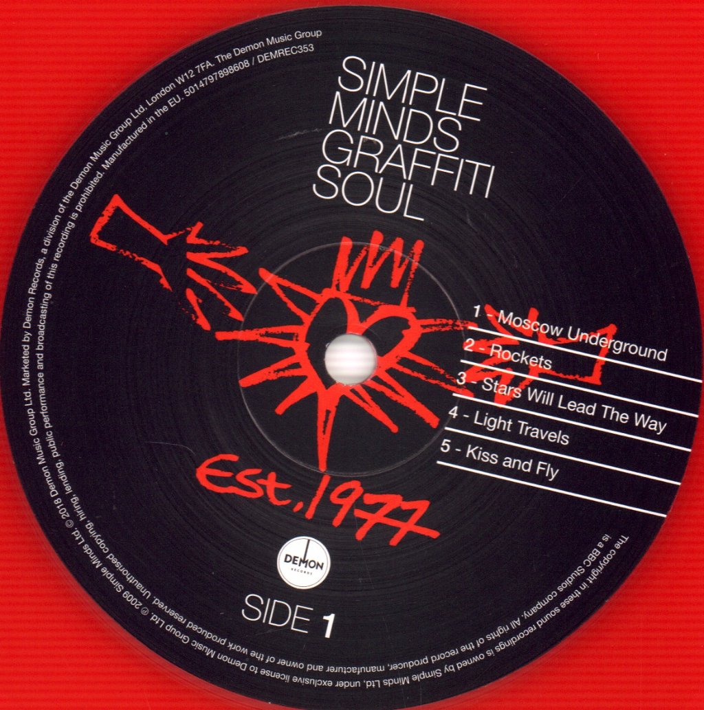 Simple Minds - Graffiti Soul - Lp
