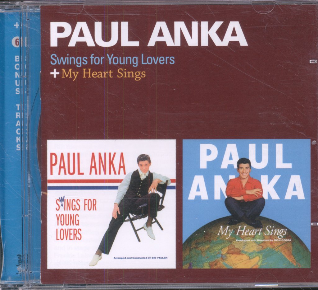 Paul Anka - Songs For Young Lovers / My Heart Sings - Cd