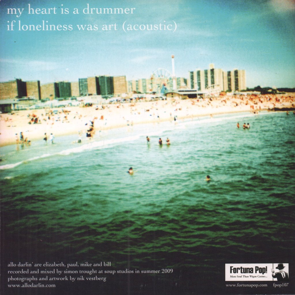 Allo Darlin' - My Heart Is A Drummer - 7 Inch