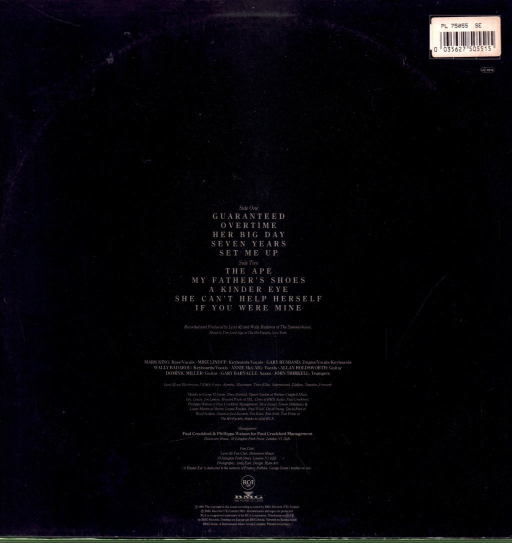 Level 42 - Guaranteed - Lp