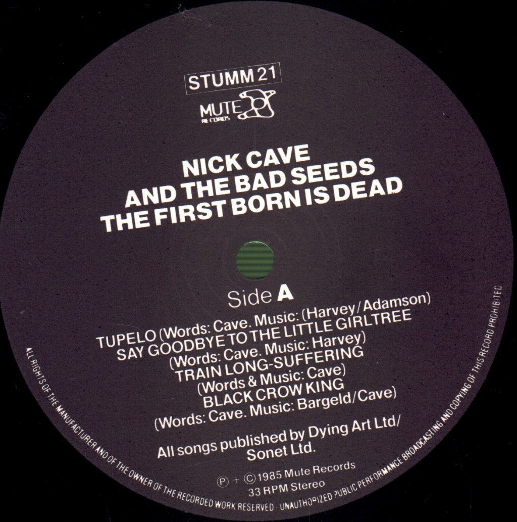 Nick Cave And The Bad Seeds - First Born Is Dead - Lp