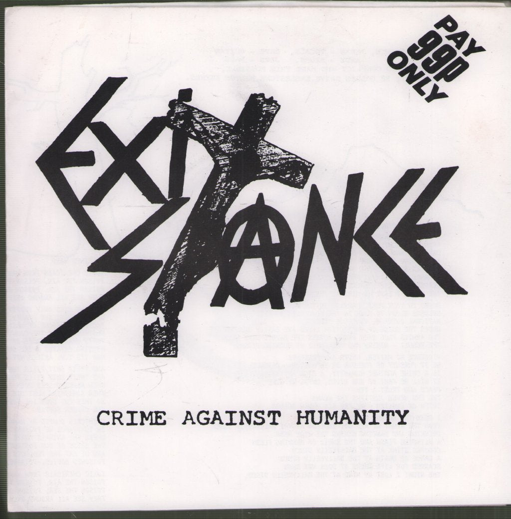 Exit Stance - Crime Against Humanity - 7 Inch