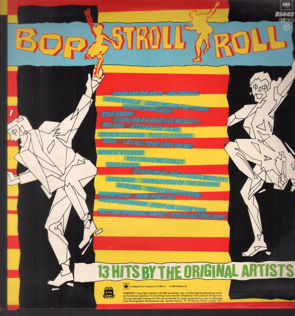 Various Artists - Bop Stroll Roll - Lp