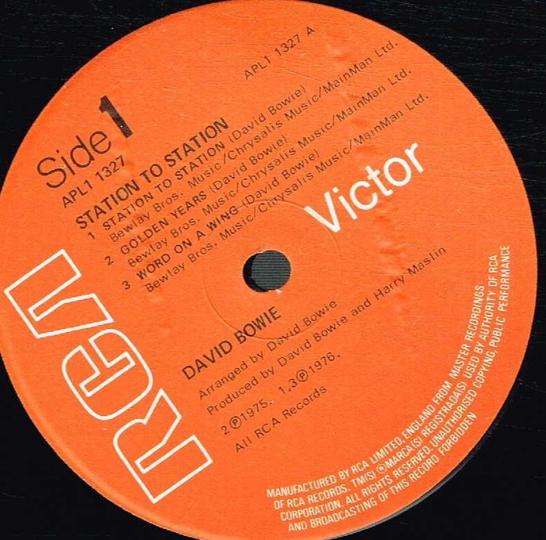 David Bowie - Station To Station - Lp