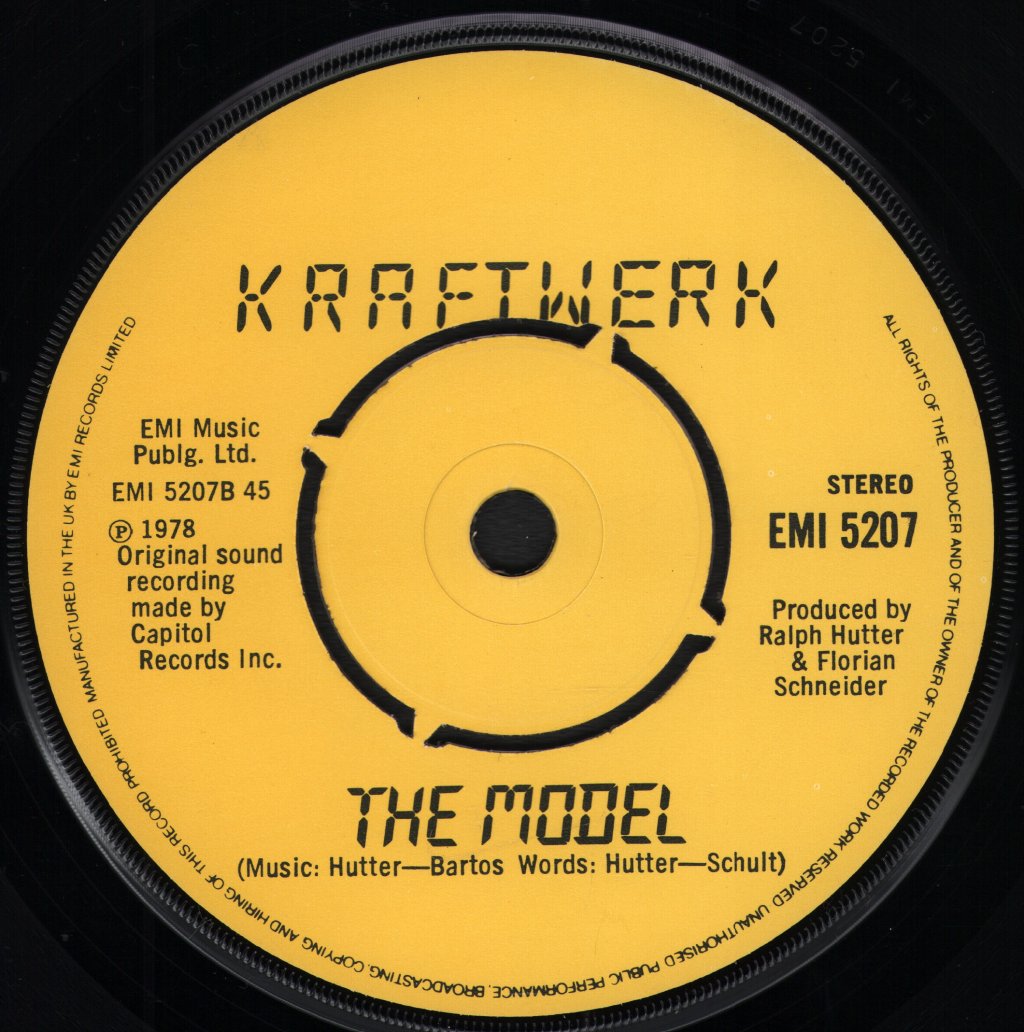 Kraftwerk - Model - 7 Inch