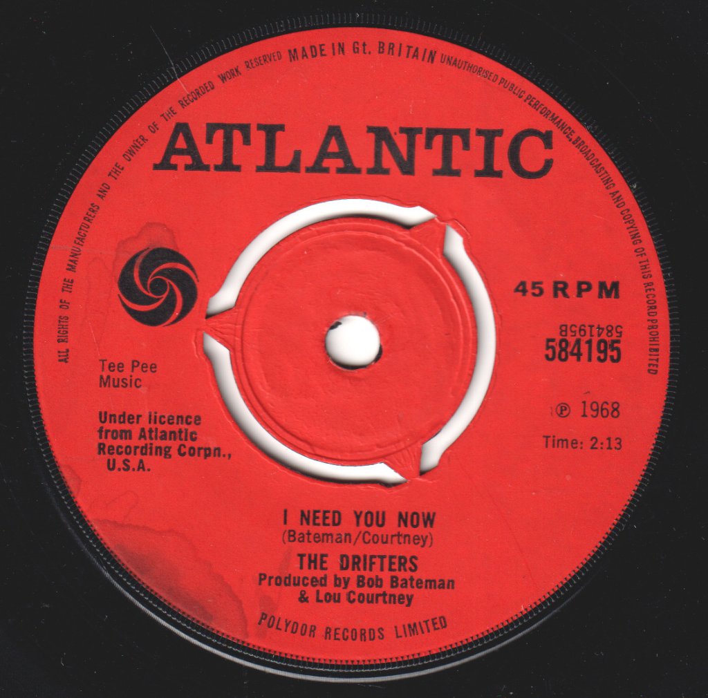 Drifters (Soul Group) - Still Burning In My Heart - 7 Inch