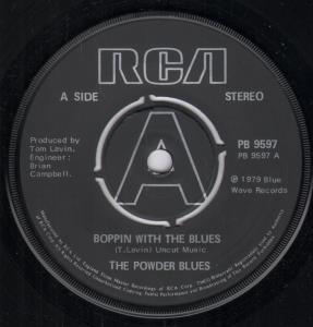 Powder Blues - Boppin With The Blues - 7 Inch