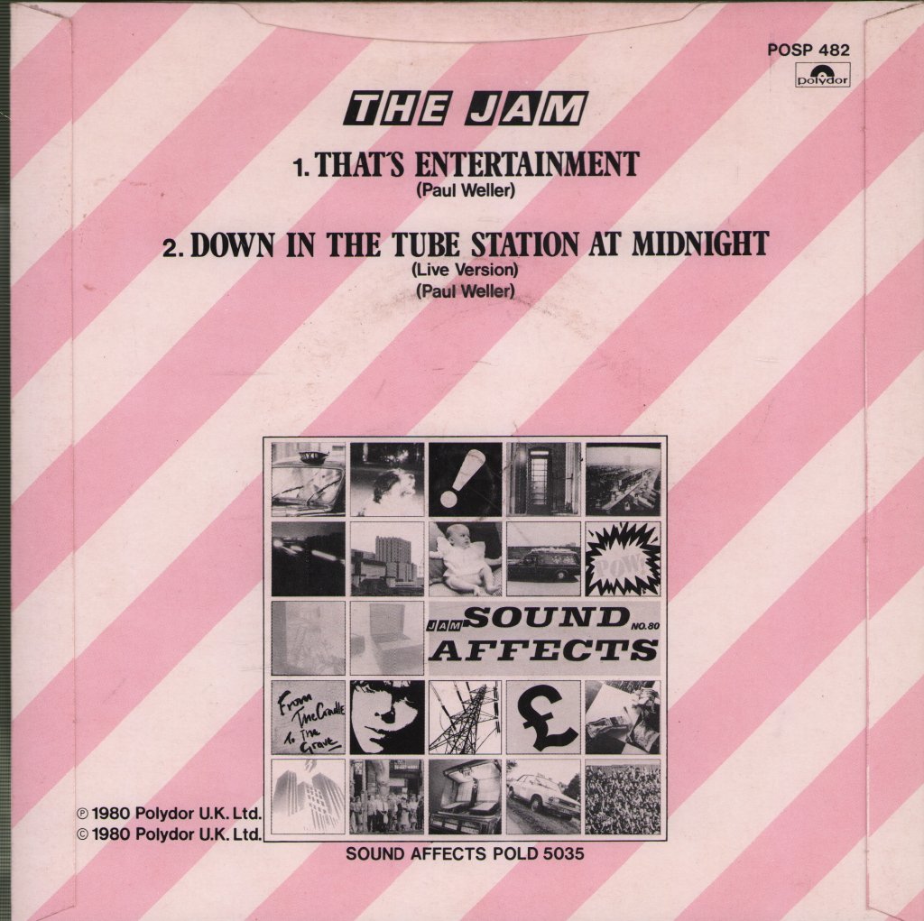 Jam - That's Entertainment - 7 Inch