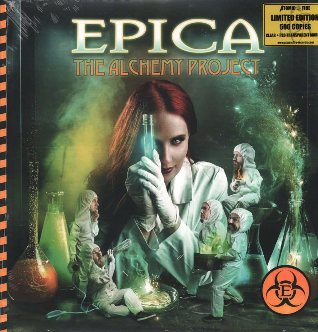 Epica - Alchemy Project (Clear + Red Transparent Marbled Vinyl) - Lp