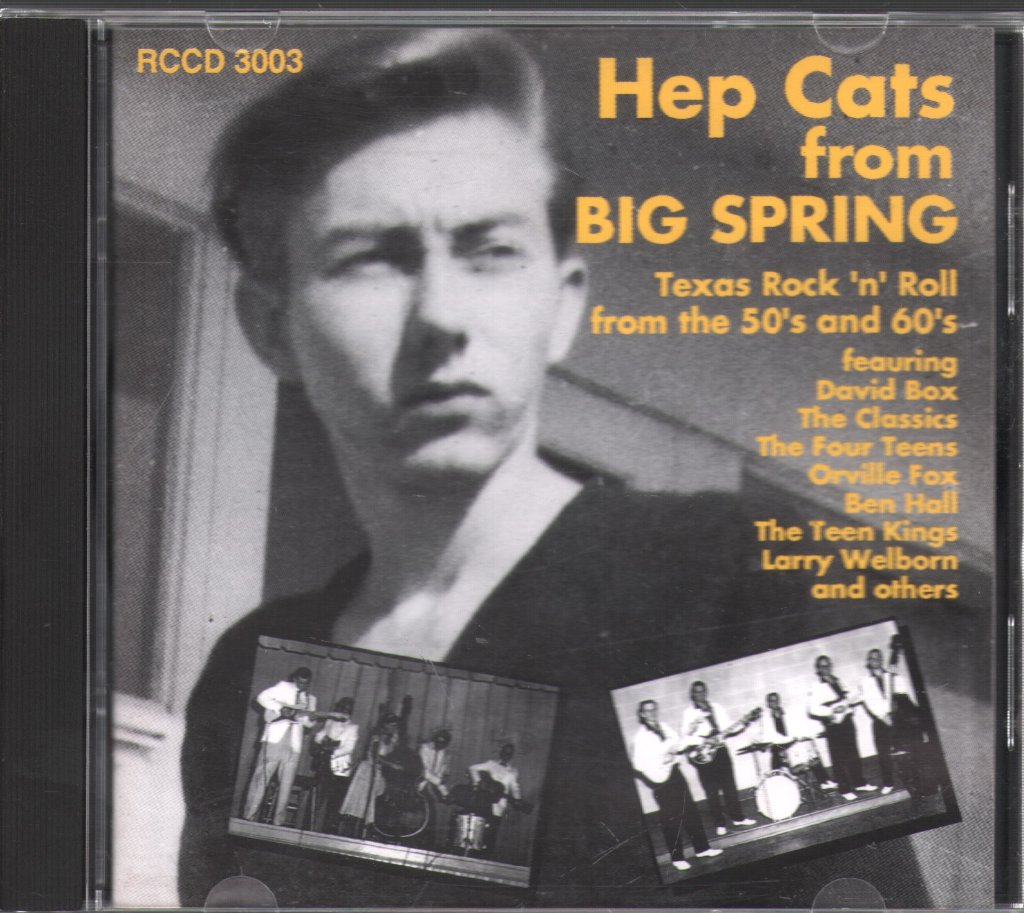 Various Artists - Hep Cats From Big Spring - Texas Rock 'n' Roll From The 50's And 60's - Cd