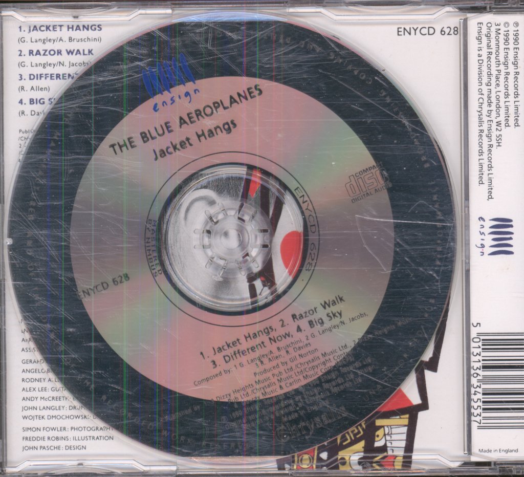 Blue Aeroplanes - Jacket Hangs - Cd
