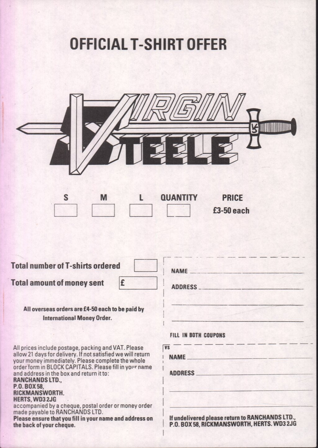 Virgin Steele - Virgin Steele - Lp