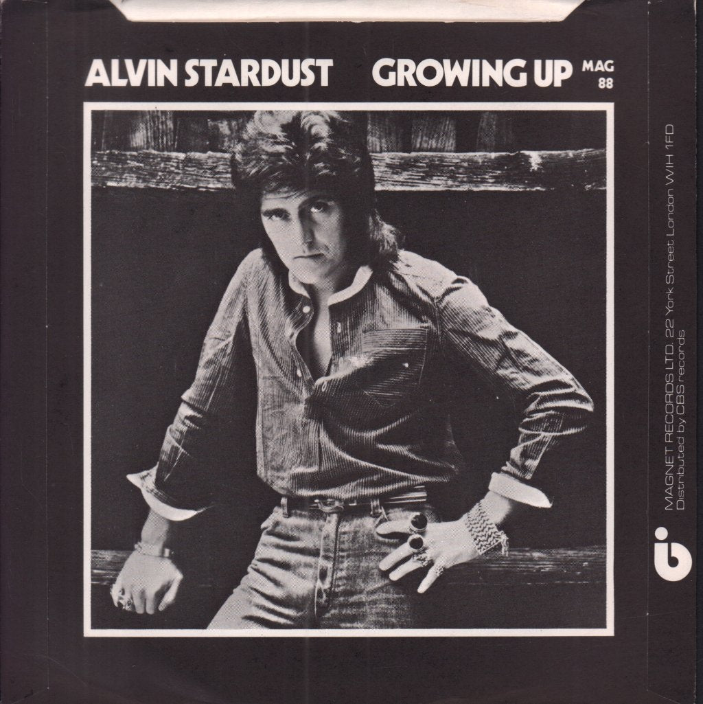 Alvin Stardust - Growing Up - 7 Inch