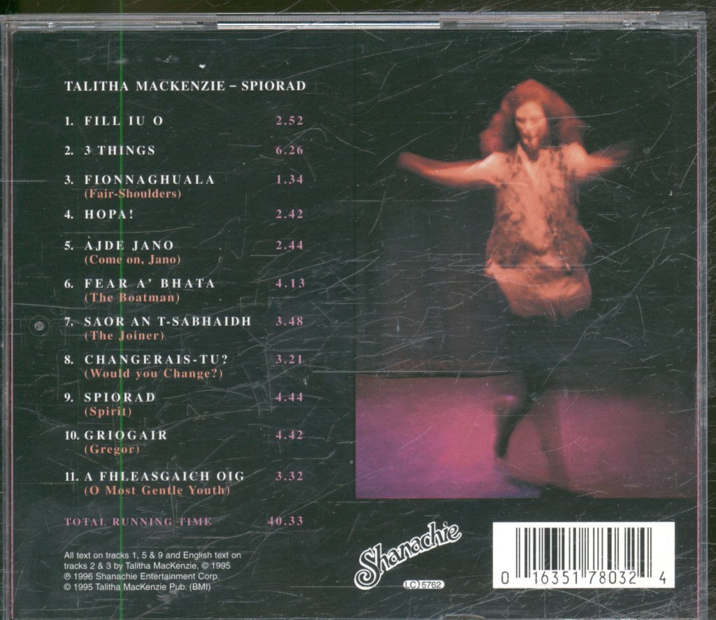 Talitha MacKenzie - Spiorad (Spirit) - Cd