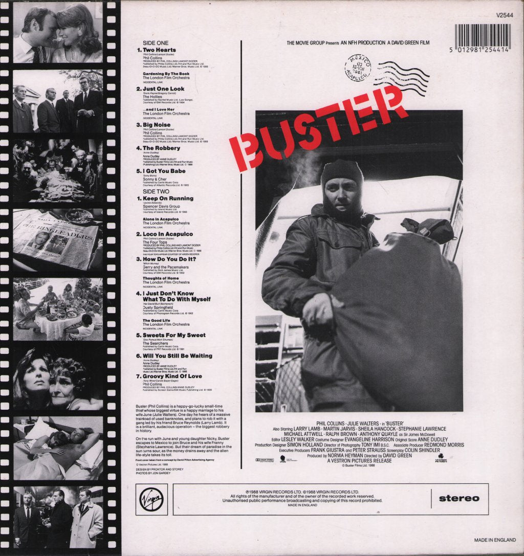 Buster - Original Motion Picture Soundtrack - Lp
