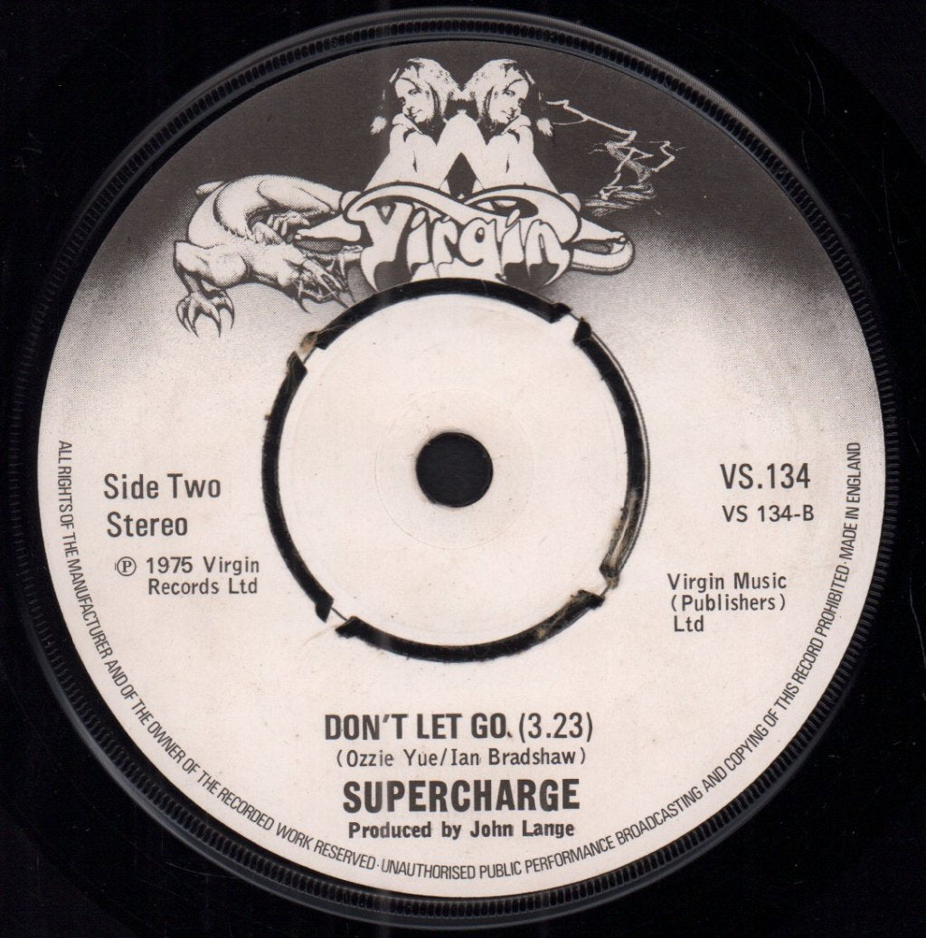 Supercharge - Get Down Boogie - 7 Inch