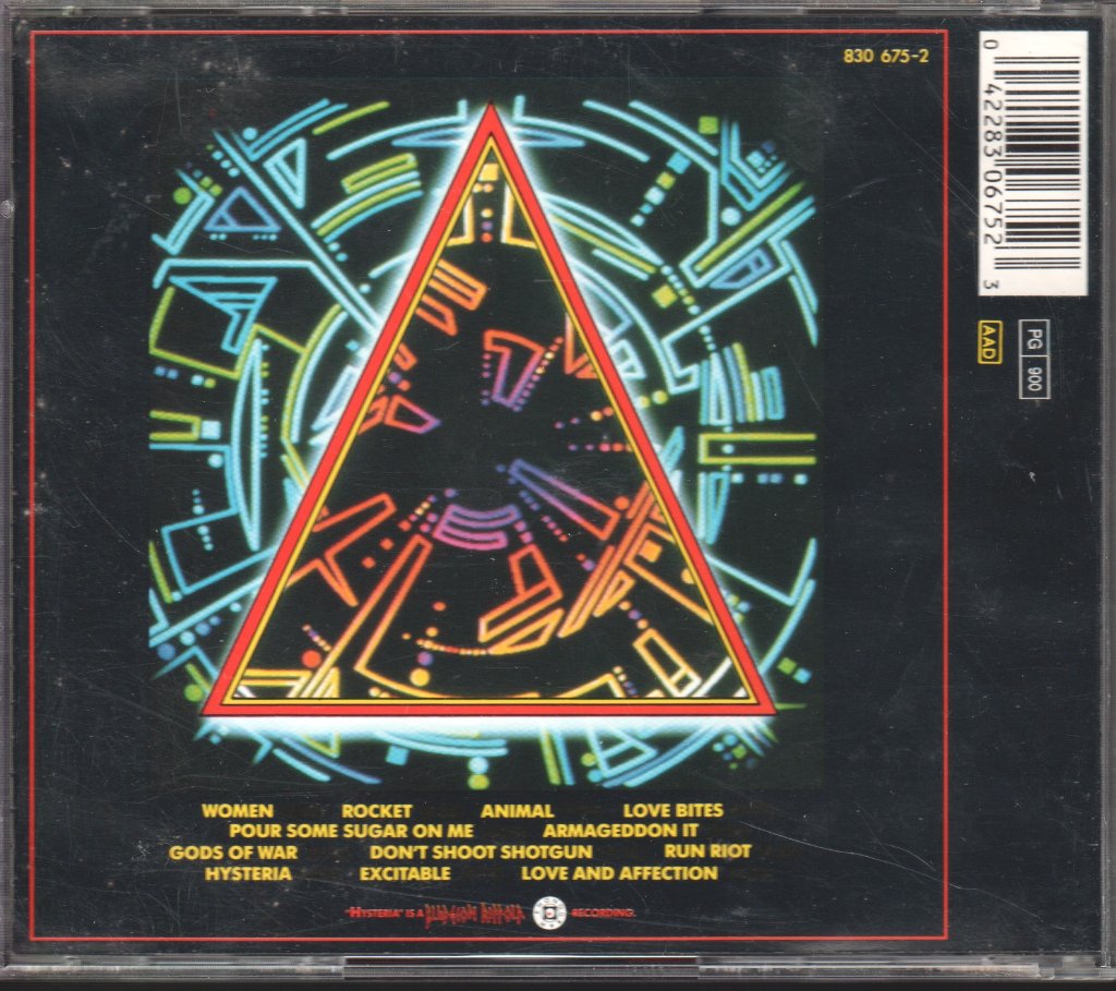 Def Leppard - Hysteria - Cd