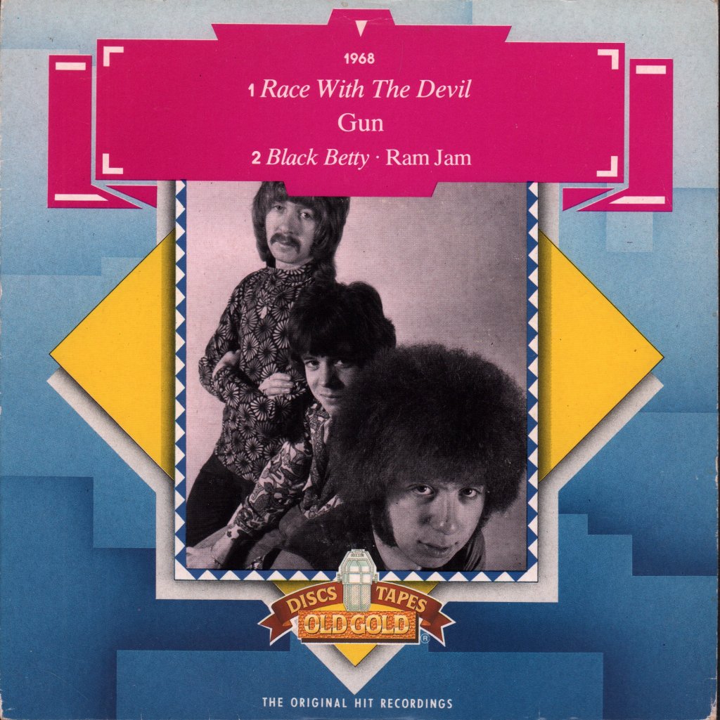 Gun/Ram Jam - Race With The Devil/Black Betty - 7 Inch