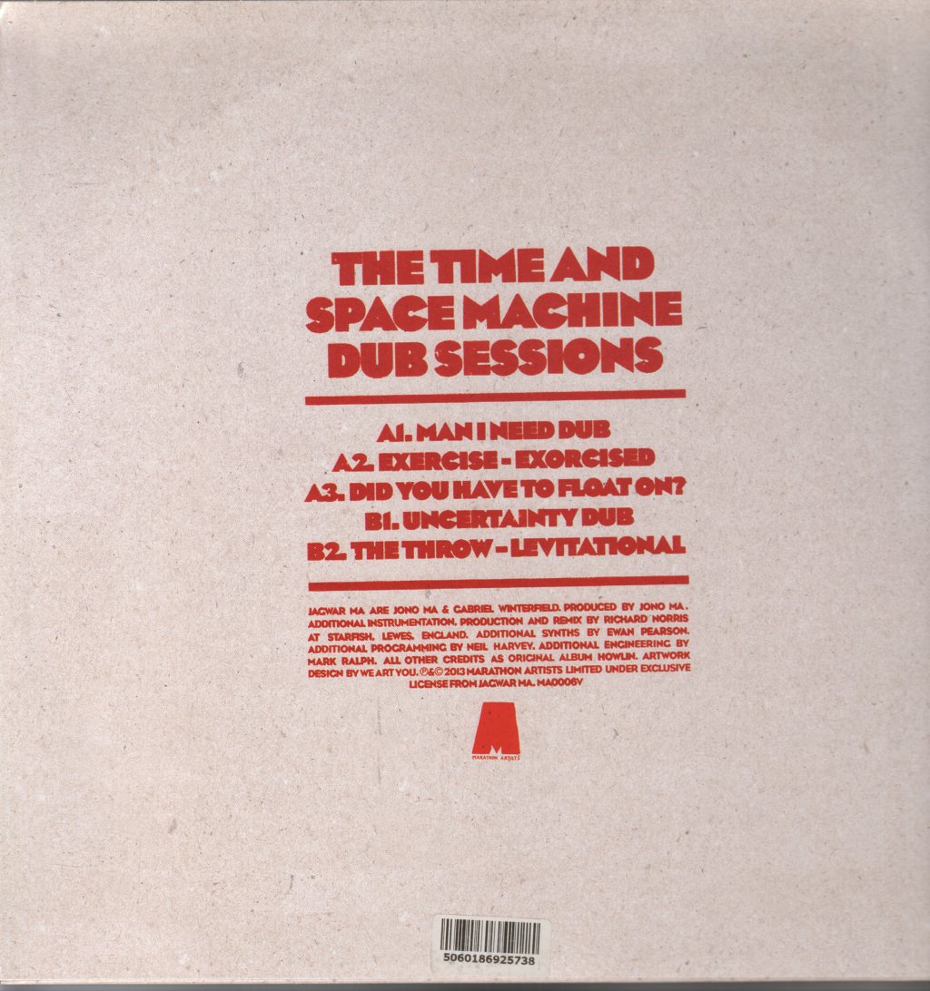 Jagwar Ma - Time And Space Machine Dub Sessions - 12 Inch