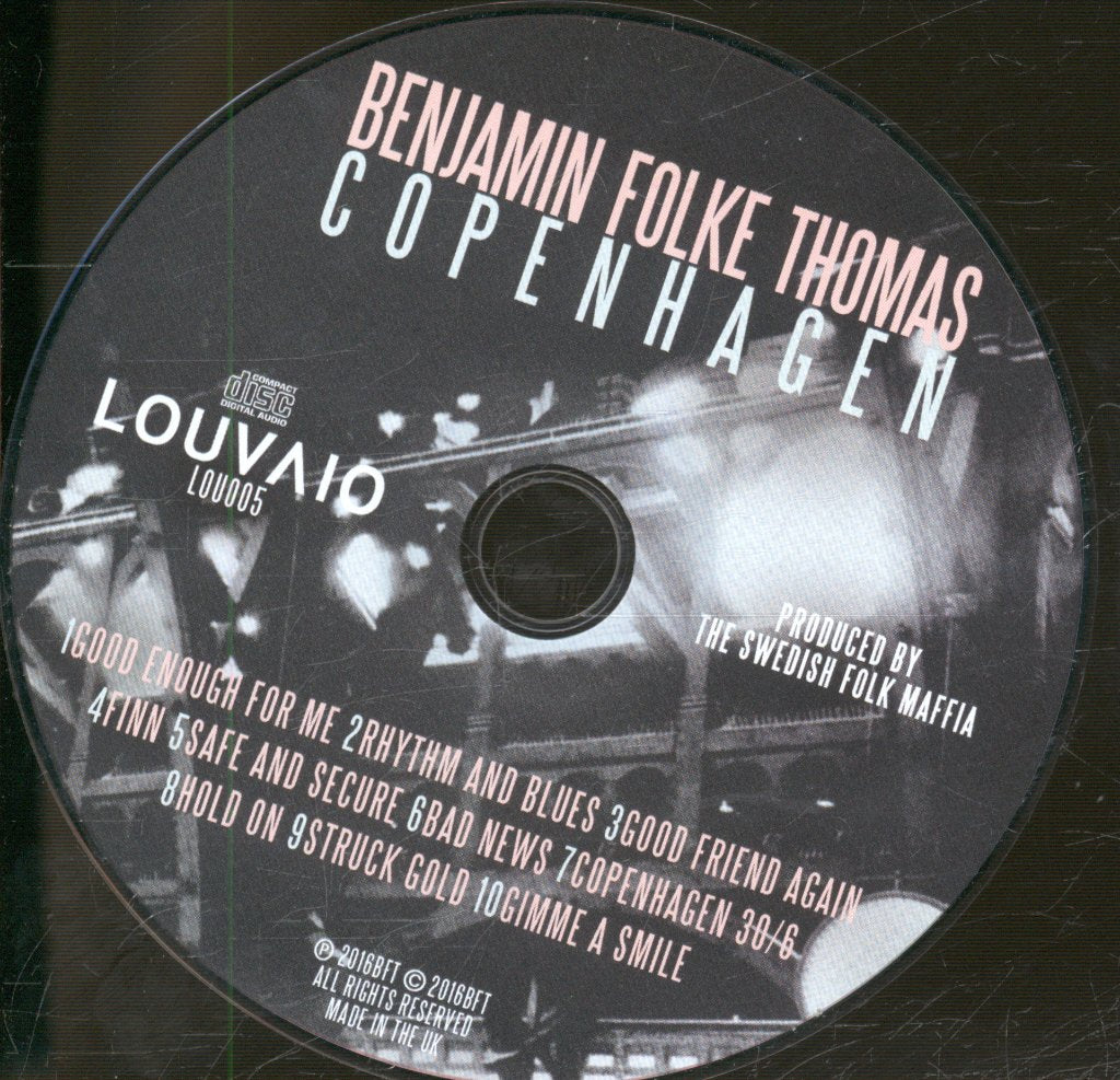 Benjamin Folke Thomas - Copenhagen - Cd