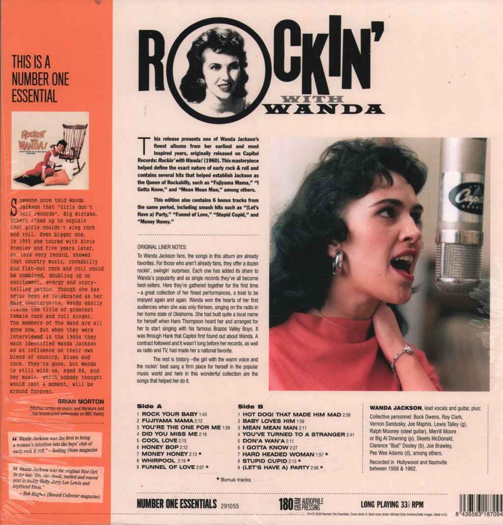 Wanda Jackson - Rockin' With Wanda - Lp
