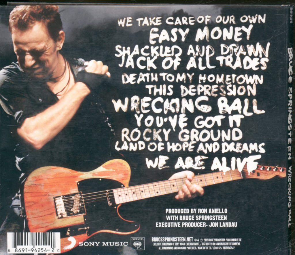 Bruce Springsteen - Wrecking Ball - Cd