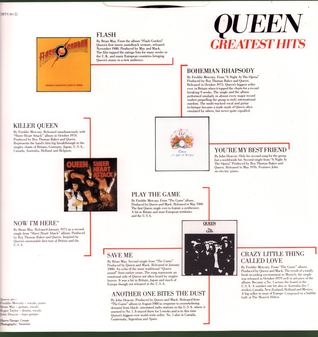 Queen - Greatest Hits - Lp