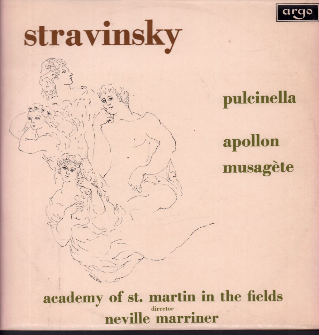 Academy Of St. Martin-in-the-Fields - stravinsky Pulcinella Apollon Musagète - Lp