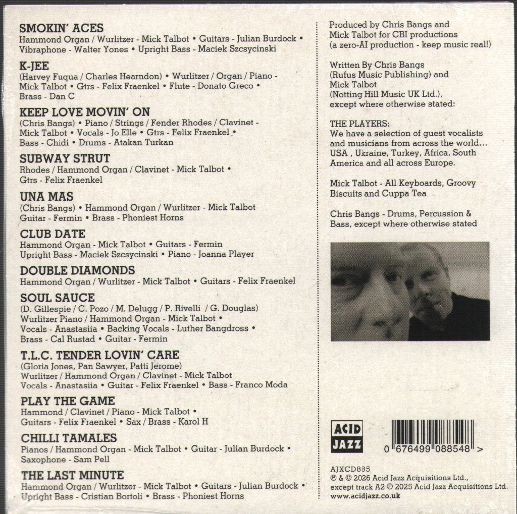 Bangs & Talbot - Smokin' Aces - Cd