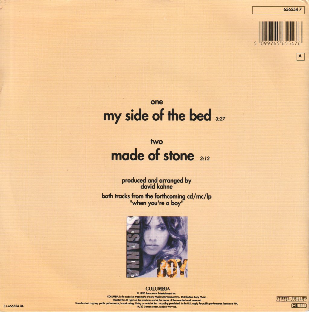 Susanna Hoffs - My Side Of The Bed - 7 Inch