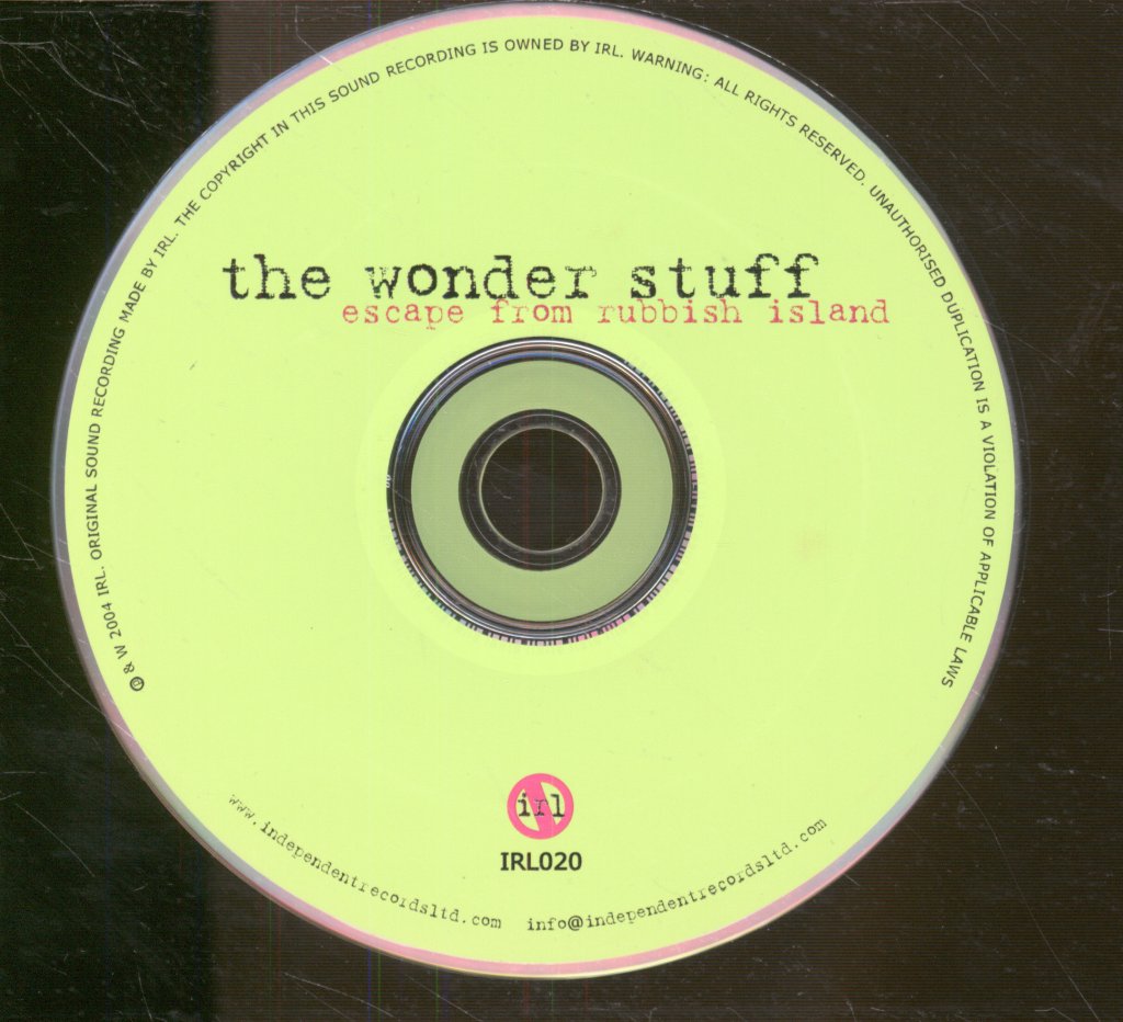 Wonder Stuff - Escape From Rubbish Island - Cd