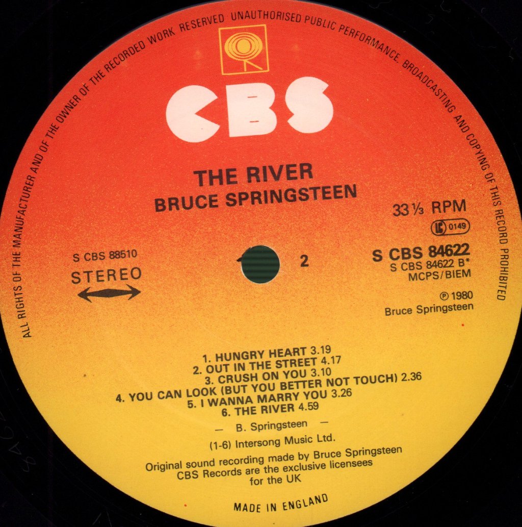 Bruce Springsteen - River - Double Lp