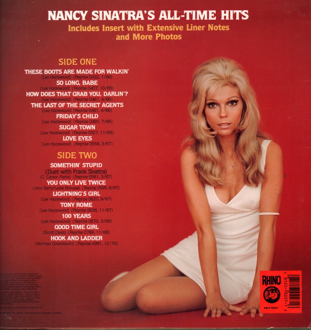 Nancy Sinatra - Boots (All Time Hits) - Lp