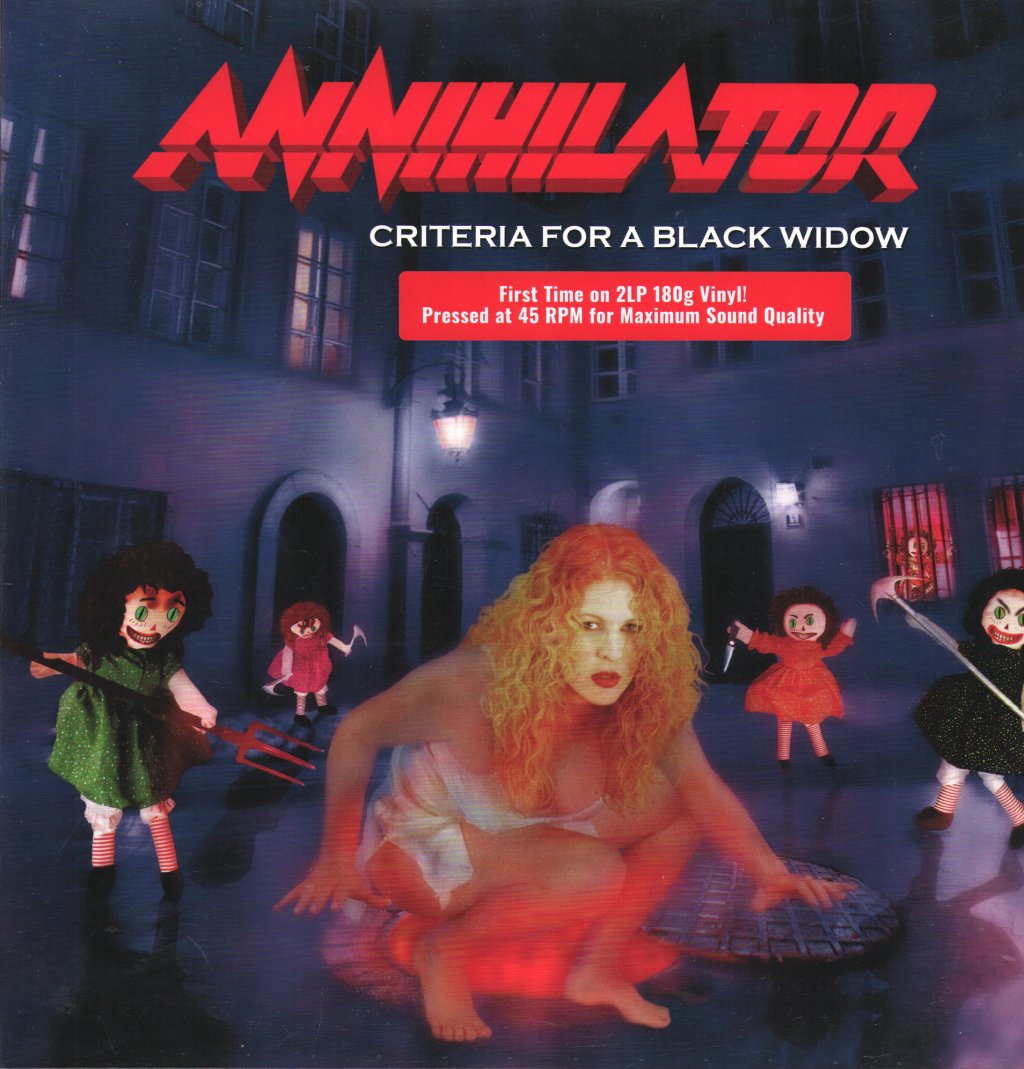 Annihilator - Criteria For A Black Widow - Double Lp