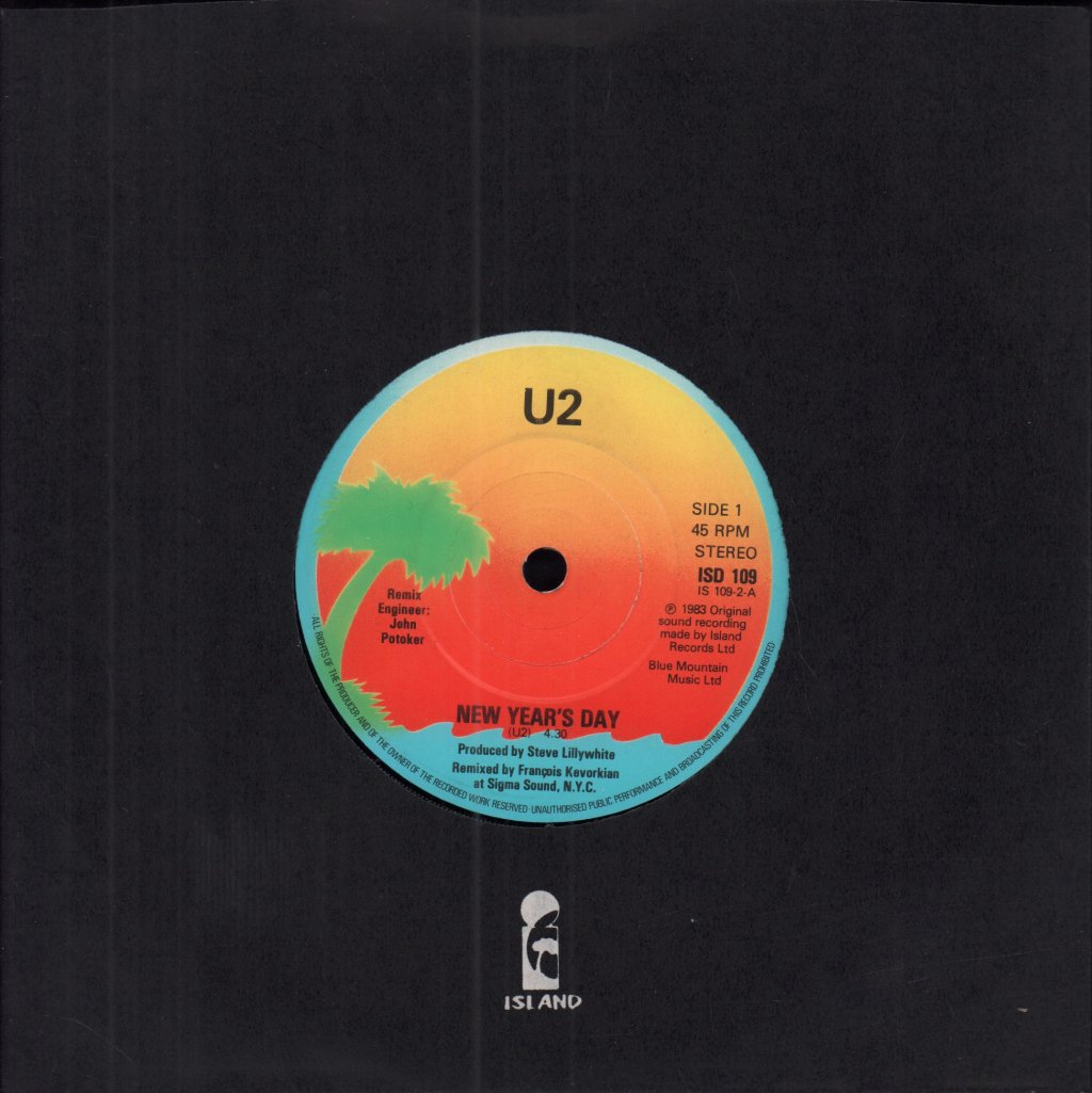 U2 - Two Hearts Beat As One - Double 7 Inch