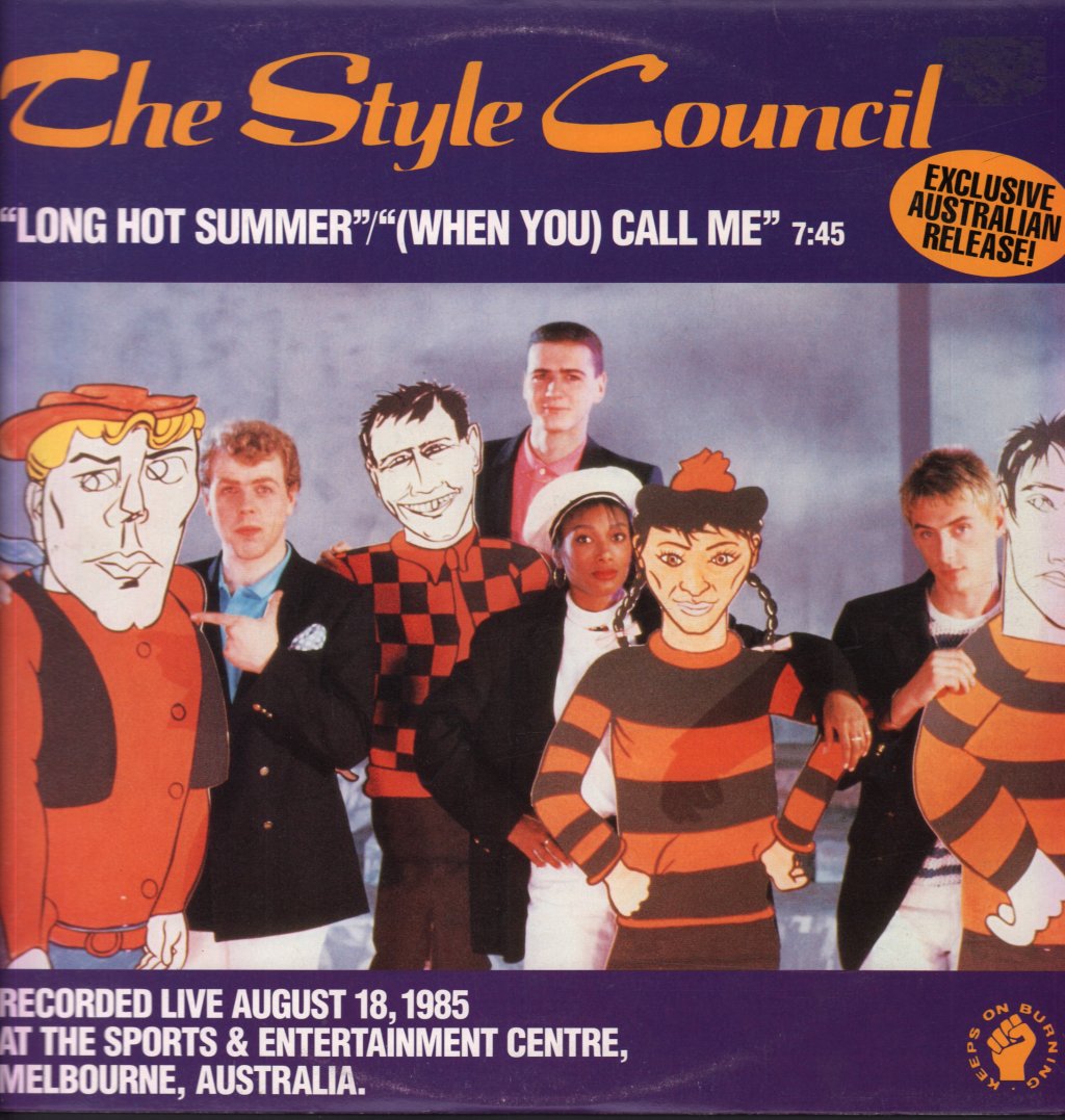 Style Council - Long Hot Summer/(When You) Call Me - 12 Inch