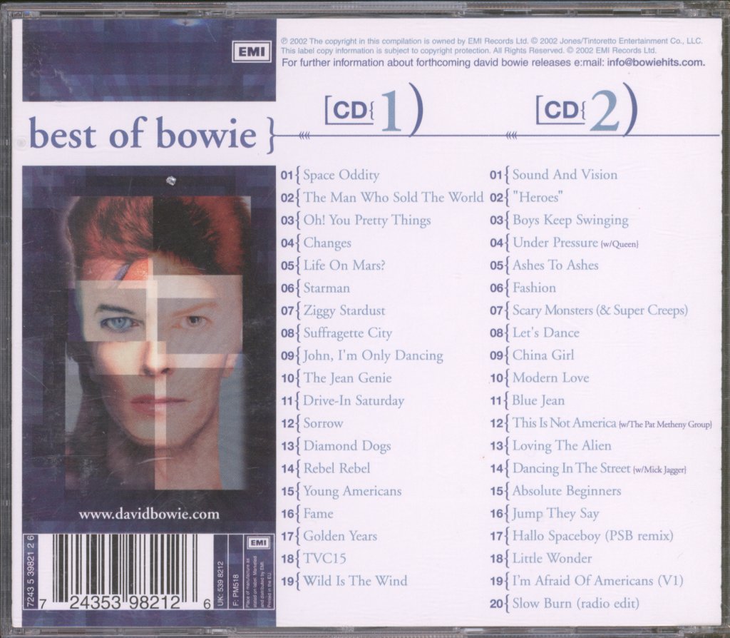 David Bowie - Best Of Bowie - Double Cd