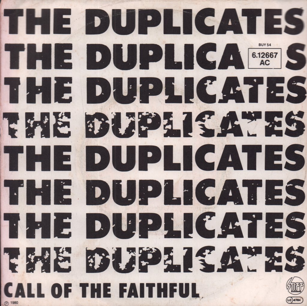 Duplicates - I Want To Make You Very Happy - 7 Inch